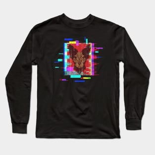 Pharaonic Cat In The Matrix Long Sleeve T-Shirt